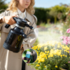3 L Black Electric Garden Sprayer with Smoky Tank
