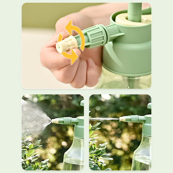 Green 1.5 L Manual Pressure Sprayer for Garden Care