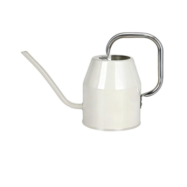 1.2 L Cream Watering Can for Indoor and Garden Plants