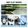 3 L Black Electric Garden Sprayer with Smoky Tank